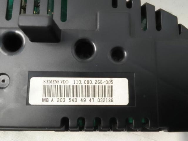 A2035404947 Cuadro instrumentos  en stock Sabadell