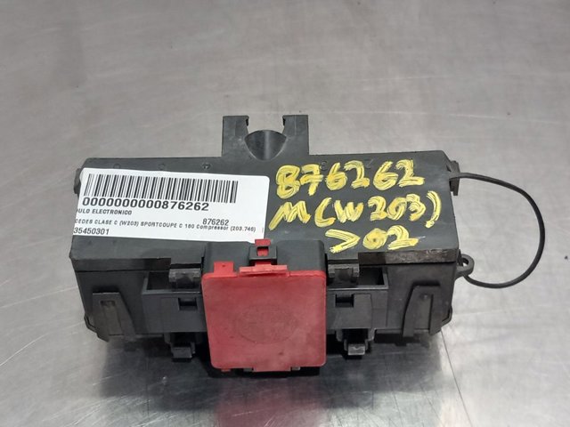 Relé de control de carga de batería A2035450301 Mercedes