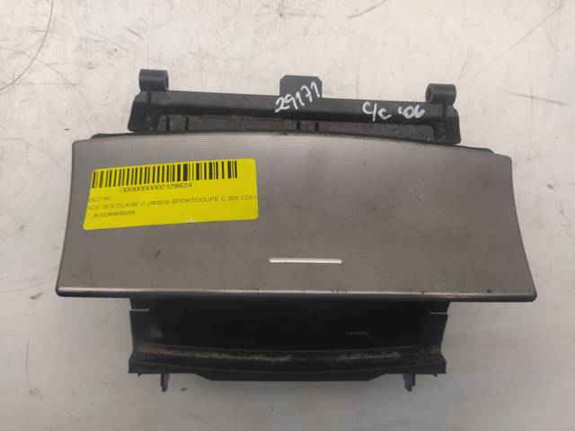 Cenicero de consola central A2036805250 Mercedes