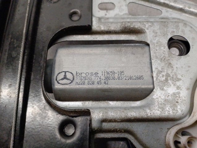 A2037201646 MERCEDES Mecanismo de elevalunas de la puerta delantera derecha  comprar en Lleida