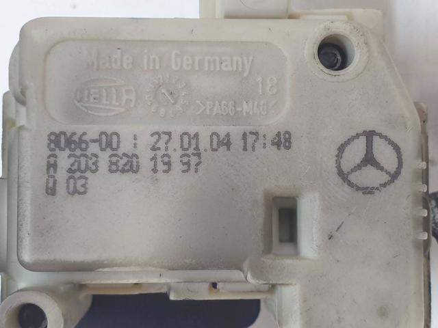 A2038201997 MERCEDES Cerradura de la tapa del depósito de combustible  comprar en Oviedo