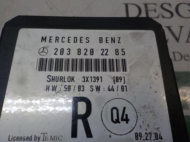 A2038202285 Mercedes