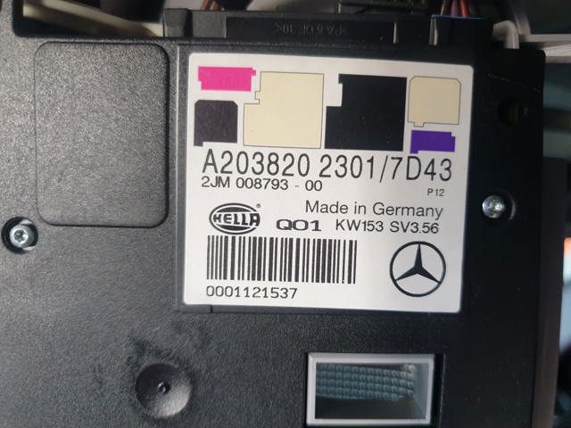 A2038202301 Mercedes