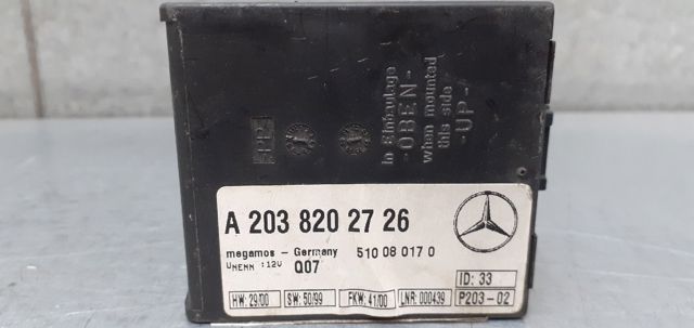 MERCEDES A2038202726 Llavero control de alarma  disponible Lugo