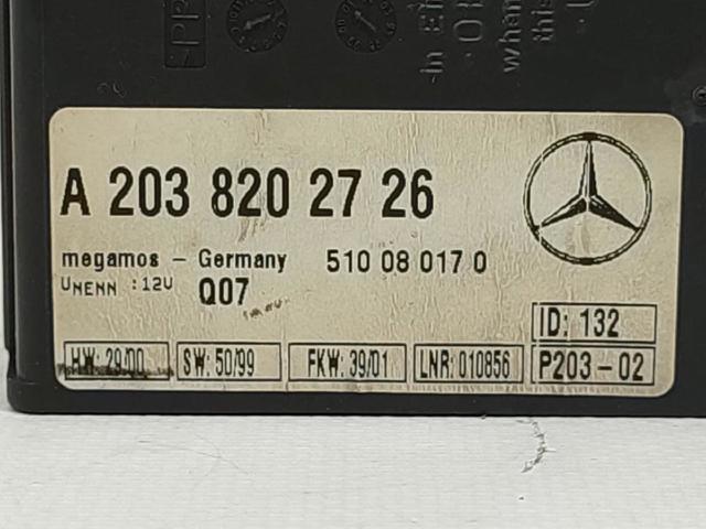 A2038202726 MERCEDES Llavero control de alarma  disponible Vigo