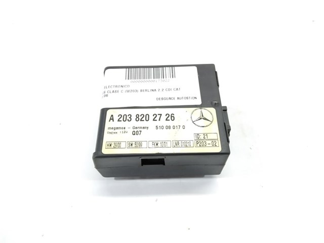 A2038202726 Mercedes