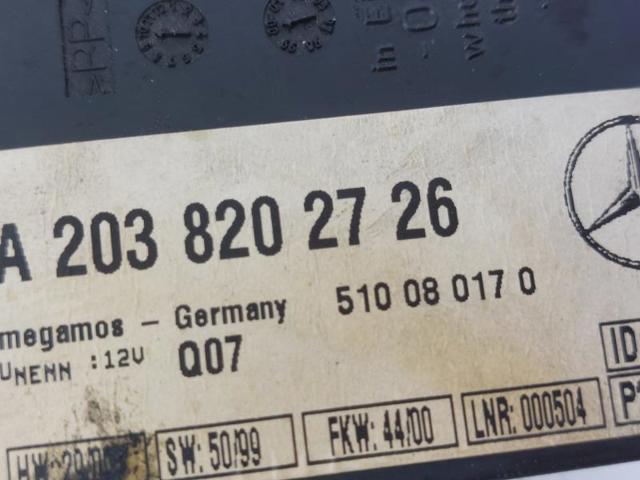 MERCEDES A2038202726 Llavero control de alarma  en stock Valencia
