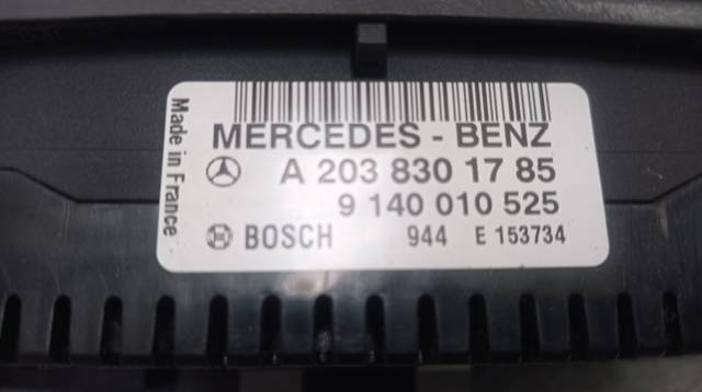 MERCEDES A2038301785 Módulo de modos de calefacción/aire acondicionado  disponible España