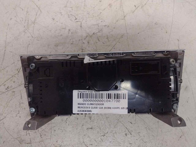 MERCEDES A2038303085 Módulo de modos de calefacción/aire acondicionado  comprar en Albacete