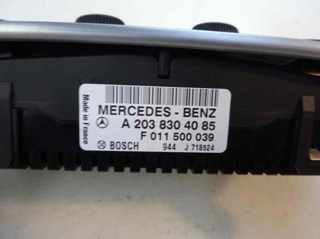 MERCEDES A2038304085 Unidad de control aire acondicionado comprar Tarragona
