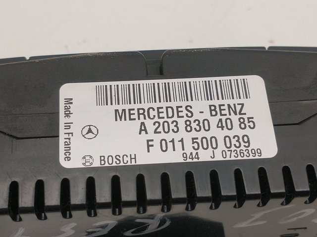 MERCEDES A2038304085 Unidad de control aire acondicionado  en stock Salamanca