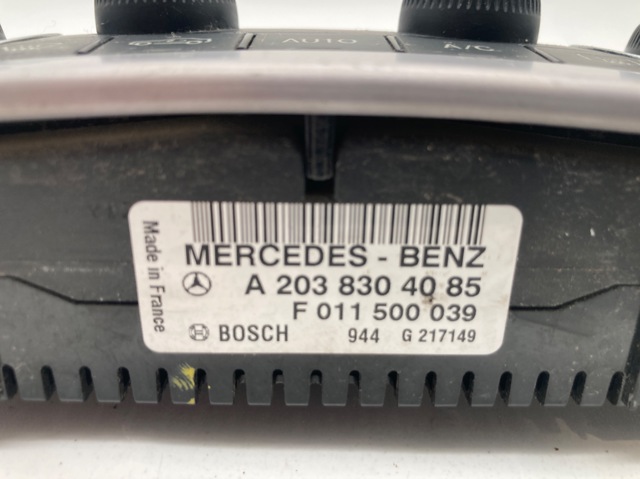 MERCEDES A2038304085 Módulo de modos de calefacción/aire acondicionado  disponible Valladolid