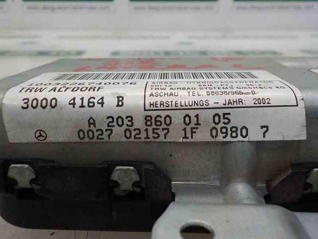 MERCEDES A2038600105 Airbag del pasajero  comprar en Albacete