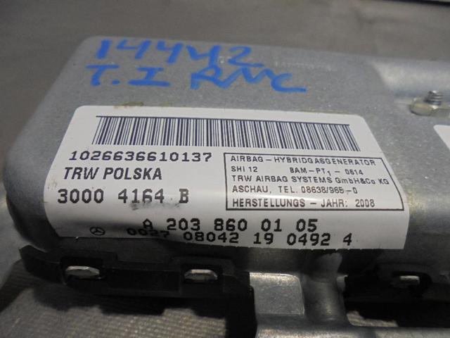 A2038600105 MERCEDES Airbag lateral  en stock Huelva