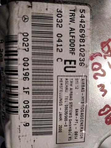 A2038602505 MERCEDES Airbag de puerta delantera izquierda  comprar en Lleida