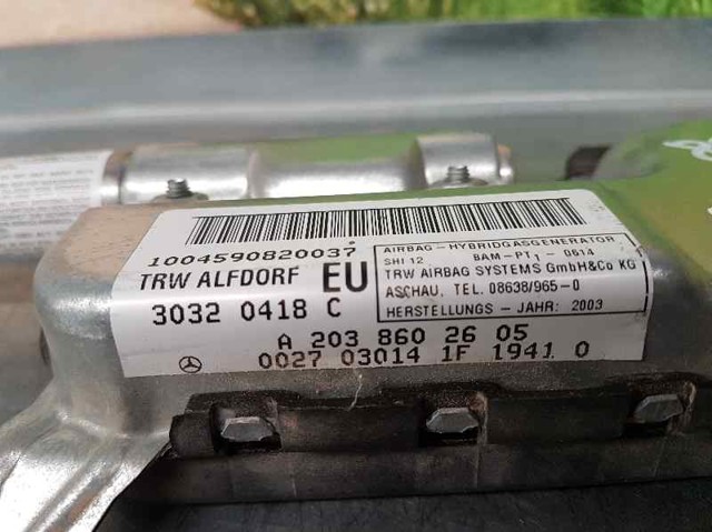 A2038602605 Airbag de puerta delantera derecha comprar Sevilla