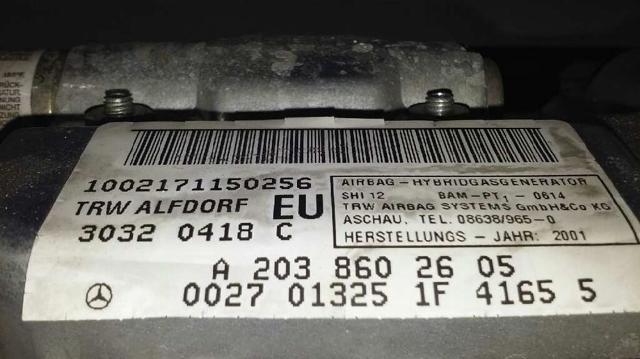 A2038602605 Airbag de puerta delantera derecha  en stock Sabadell