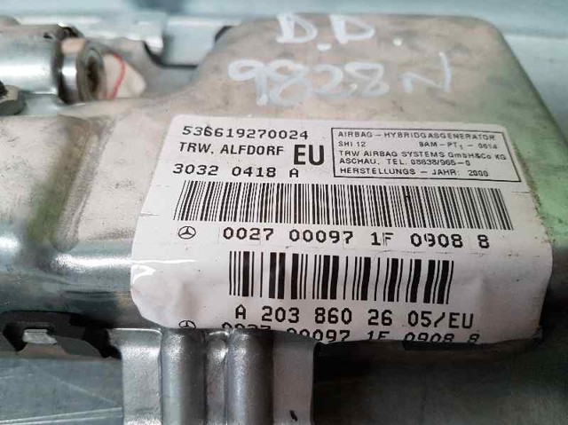 A2038602605 Airbag de puerta delantera derecha  en stock Sabadell