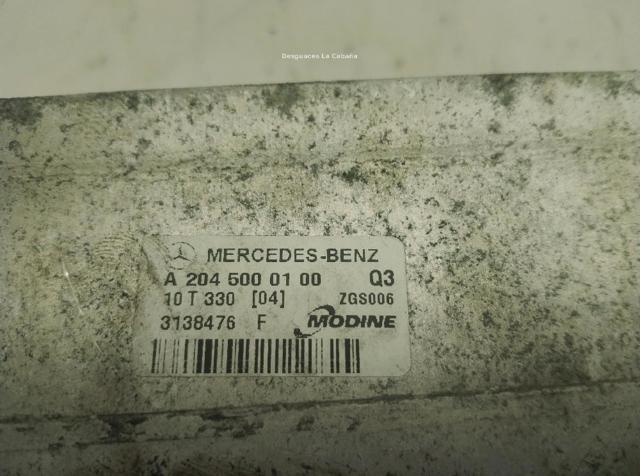 MERCEDES A2045000100 Intercooler comprar Pamplona