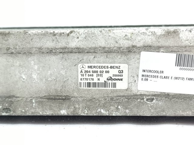 MERCEDES A2045000200 Intercooler  en stock Valencia