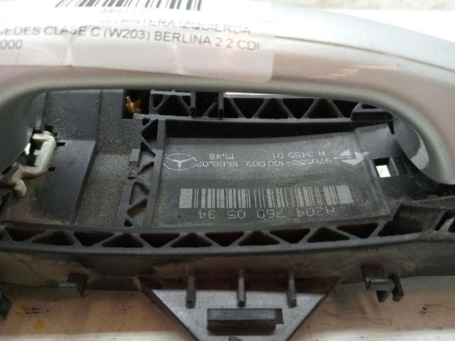 A2047600170 Manija exterior de puerta izquierda delantera/trasera comprar Sevilla