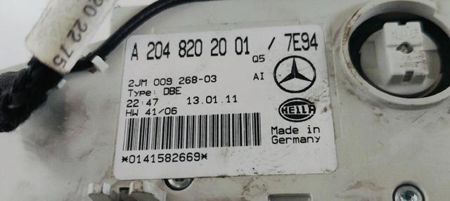 A2048202001 Luz de techo interior (cabina)  en stock Granada