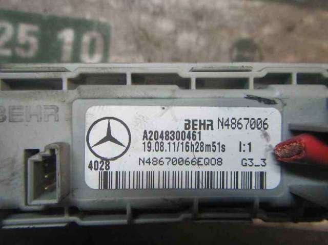 MERCEDES A2048300461 Radiador de calefacción trasero comprar Barcelona