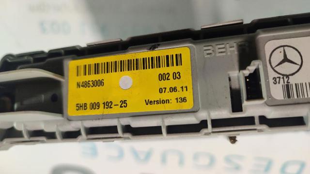 A2048300461 Radiador de calefacción trasero  en stock Castellón