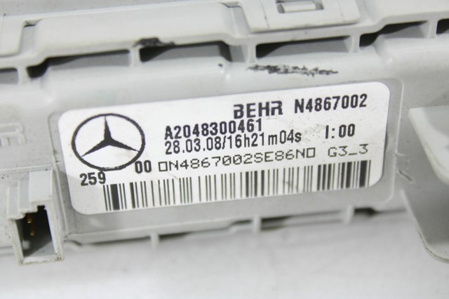 A2048300461 Radiador de calefacción trasero  en stock Sabadell
