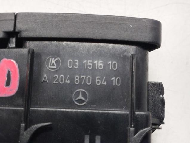 A2048706410 MERCEDES Botón de bloqueo de puertas comprar Madrid