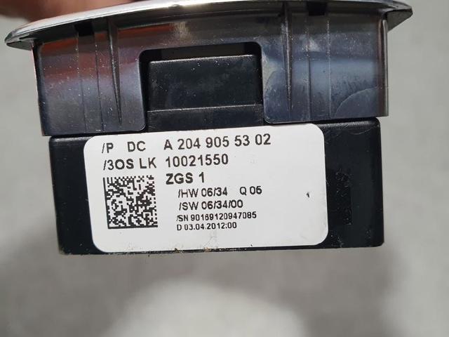 MERCEDES A2049055302 Unidad de control de elevalunas delantera izquierda  disponible Lugo