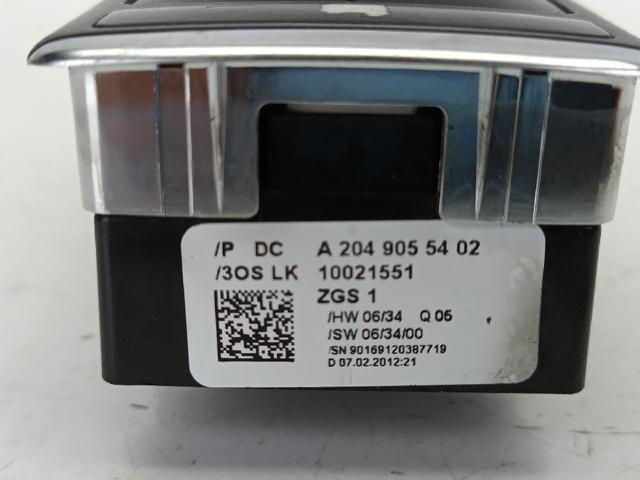 MERCEDES A2049055402 Interruptor de elevalunas delantera izquierda comprar Tarragona