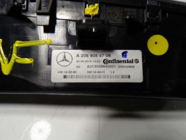 MERCEDES A2059054706 Módulo de modos de calefacción/aire acondicionado  comprar en Ponferrada