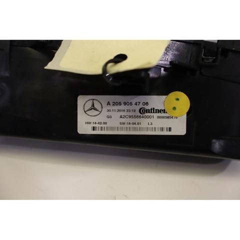 MERCEDES A2059054706 Unidad de control aire acondicionado comprar Tarragona