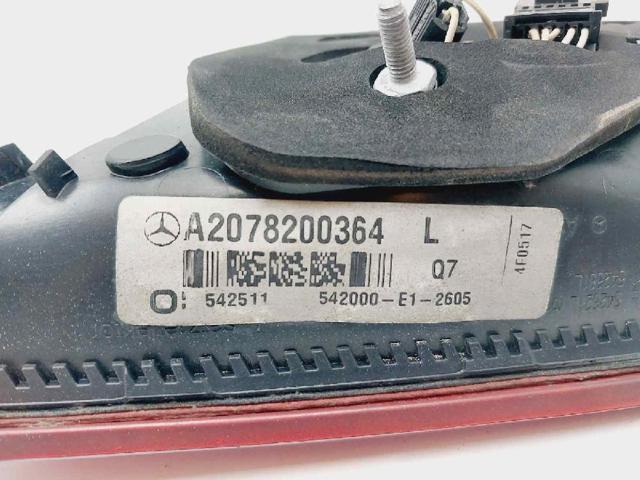 A2078200364 MERCEDES Piloto trasero interior izquierdo comprar Bilbao