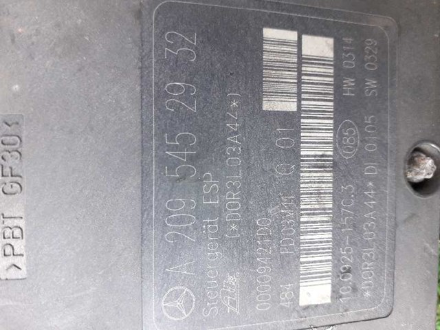 MERCEDES A2095452932 Módulo ABS  en stock Valencia