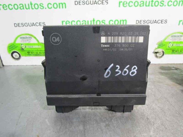 MERCEDES A2098200326 Módulo de adquisición de señales SAM  comprar en Murcia