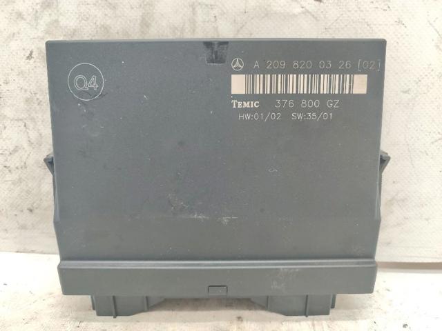 A2098200326 MERCEDES Módulo de adquisición de señales SAM  disponible Vigo