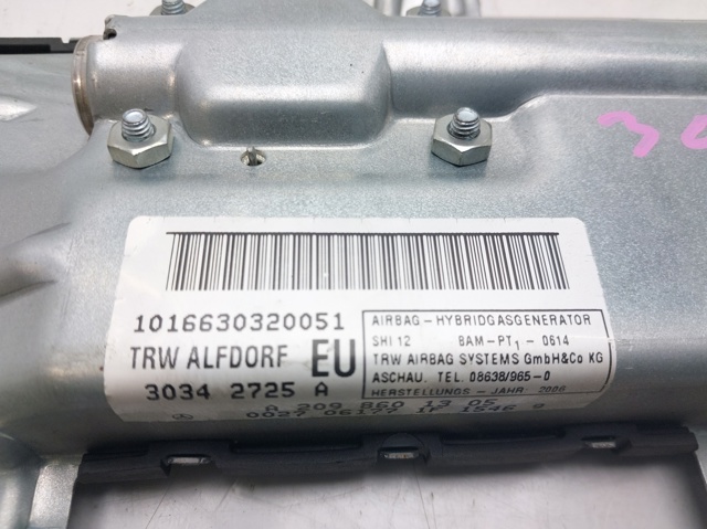 A2098601305 MERCEDES Airbag de puerta delantera izquierda  en stock Córdoba