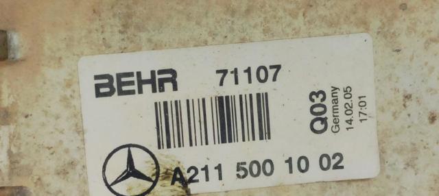 A2115001002 MERCEDES Intercooler  en stock Gandía