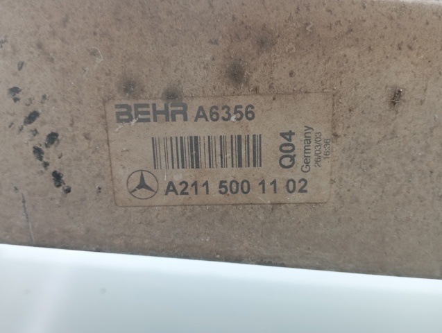 A2115001102 Intercooler  disponible Málaga