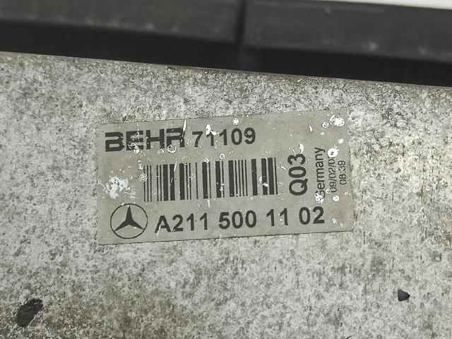 A2115001102 MERCEDES Intercooler  en stock Córdoba
