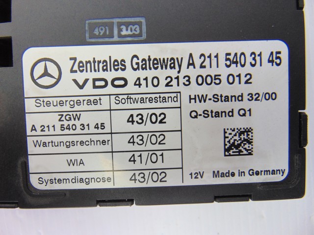 MERCEDES A2115403145 Módulo de cierre centralizado  comprar en Ponferrada