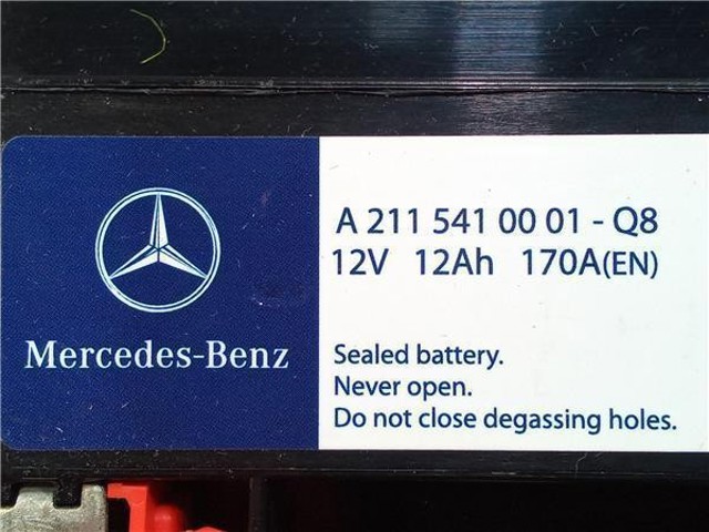 Batería de arranque A2115410001 Mercedes