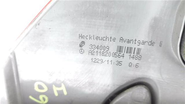 MERCEDES A2118200564 Piloto trasero izquierdo  disponible España