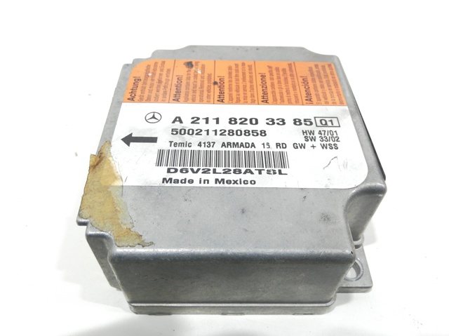 A2118203385 MERCEDES Módulo de control de airbag  en stock Huelva