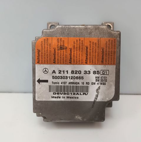 MERCEDES A2118203385 Módulo de control de airbag  en stock Valencia