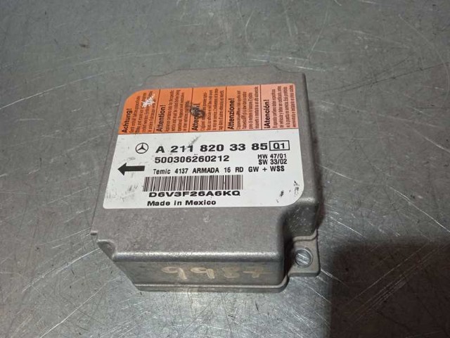 A2118203385 MERCEDES Módulo de control de airbag  comprar en Oviedo