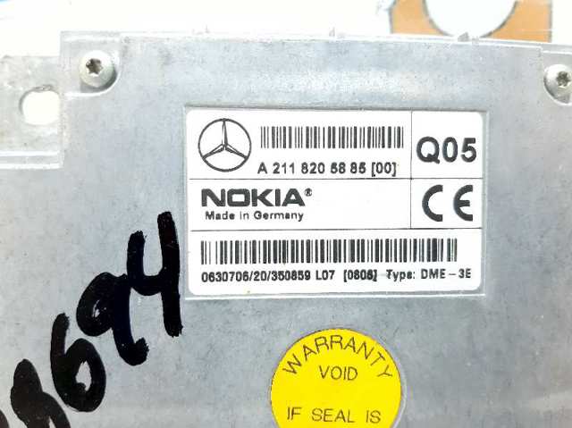 A2118205885 MERCEDES Unidad de control del teléfono  en stock Huelva