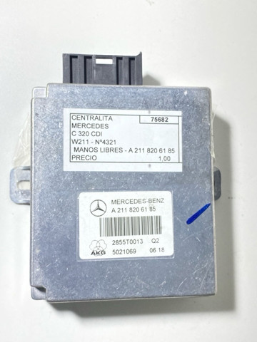 A2118206185 Unidad de control del teléfono  en stock Sabadell